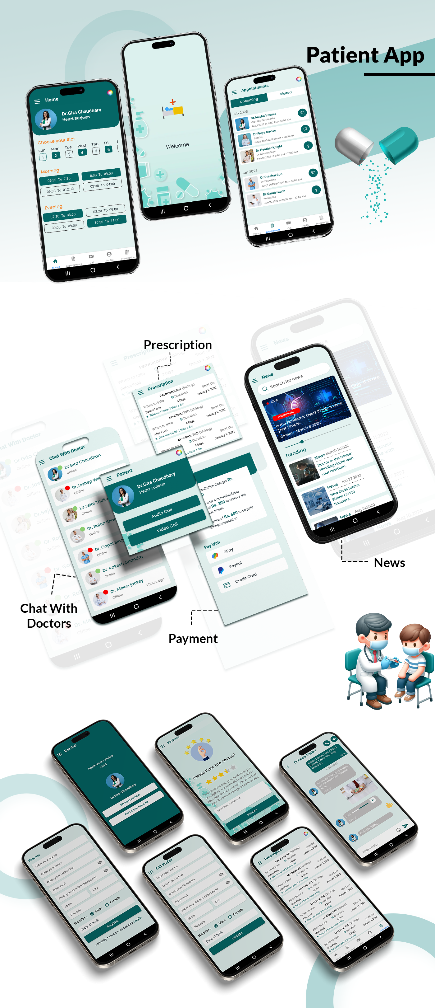 Doctor and Patient App