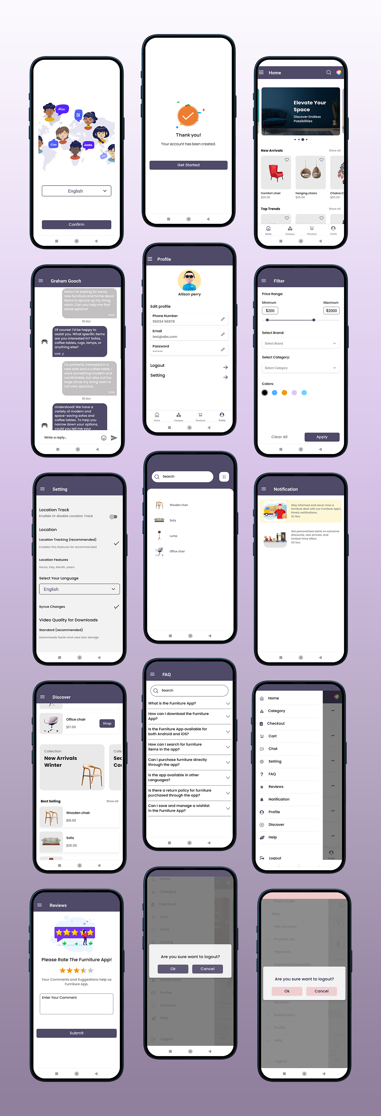 Furniture  Flow Graphics