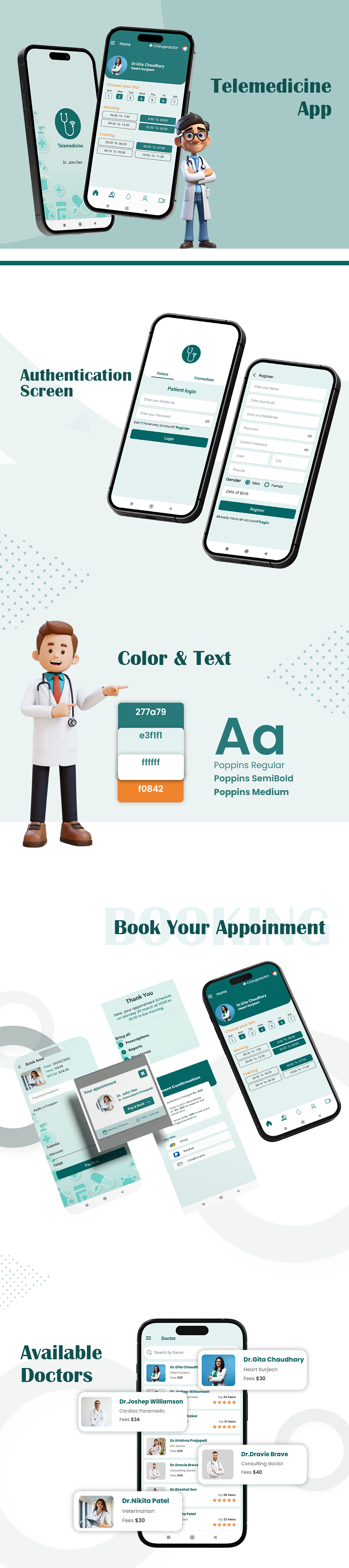 Telemedicine Flow Graphics