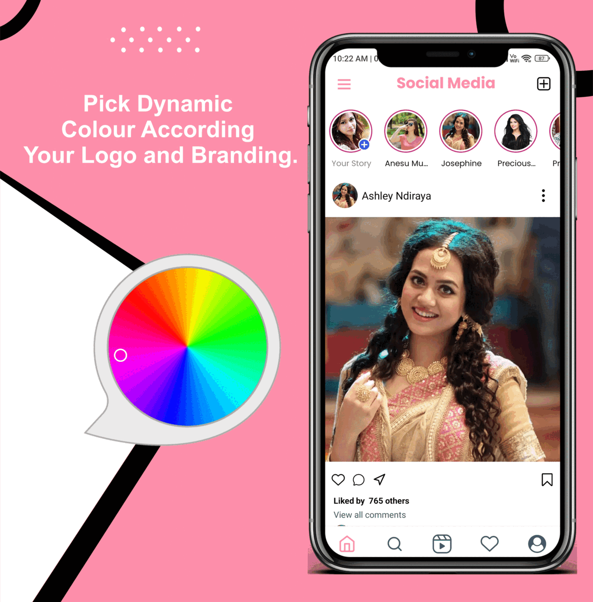 Download socialmedia android app